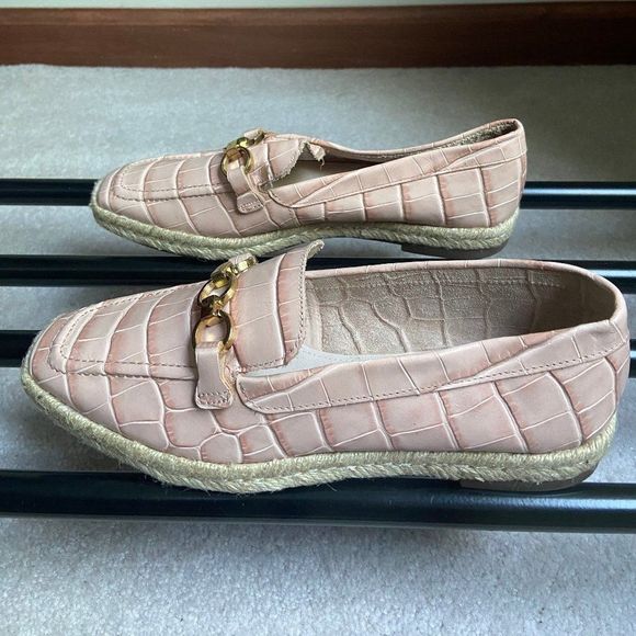SCHUTZ Women Patty Leather Espadrille Loafers - NEW NWOB - Picture 3 of 7